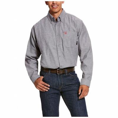 ARIAT 10027885 FR Durastretch Work Shirt,Size 2XL