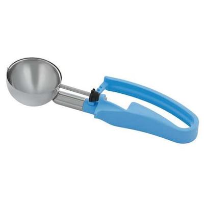 VOLLRATH 47394 Squeeze Disher,2.4 oz.,SS,Sky Blue