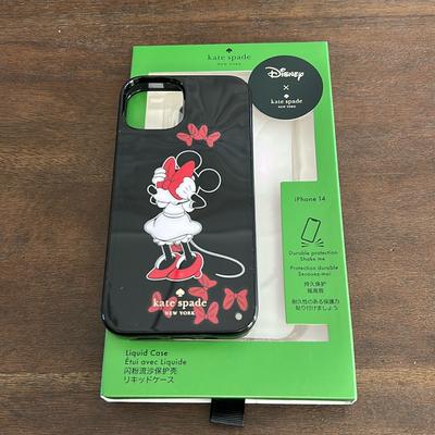 Kate Spade Accessories | Disney Kate Spade Iphone 14 Case | Color: Black/Red | Size: Iphone 14