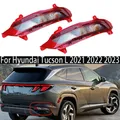 Auto Paraurti Posteriore Riflettore Per Hyundai Tucson L 2021 2022 2023 Segnale di Girata Della Luce di Nebbia di Arresto di Avvertimento Lampada Freno Luci di Coda