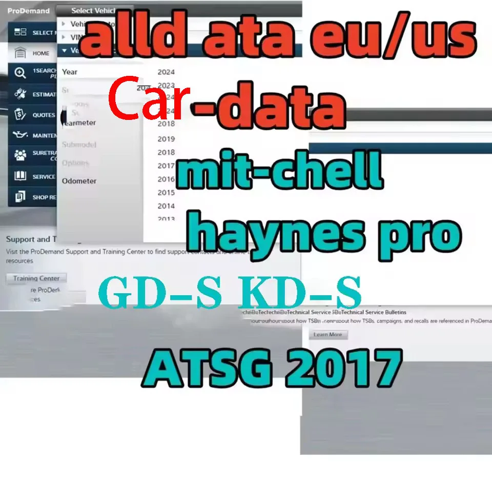 2024, Alldata Online-Konto Login Vollversion, Auto-Datenreparatur, unterstützt PC-Webseite, Android-Diagramm-Software, alle Daten Haynes Pro Image
