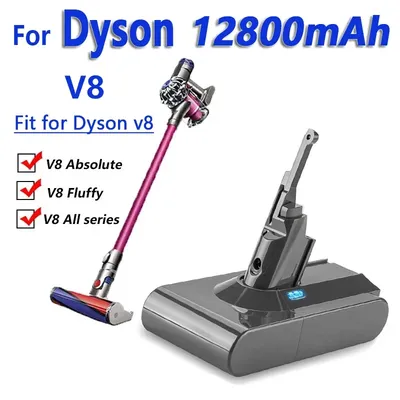 2024Neu für Dyson V8 21,6 V 9800 mAh Ersatzakku Absolute Cord-Free Vacuum Handstaubsauger Dyson V8 Image