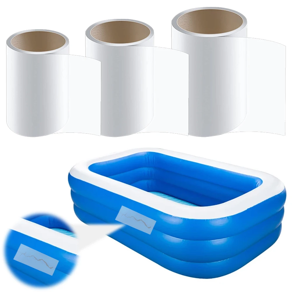 1m Roll TPU aufblasbares Patch-Reparatur set Multifunktion ales wasserdichtes Outdoor-Reparatur-Patch für aufblasbares Spielzeug für Schwimmbäder