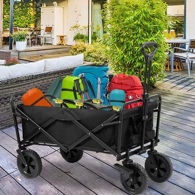 Vingo - Bollerwagen faltbar Handwagen Transportkarre Gerätewagen klappbar Vollgummi-Reifen bis 100 Image