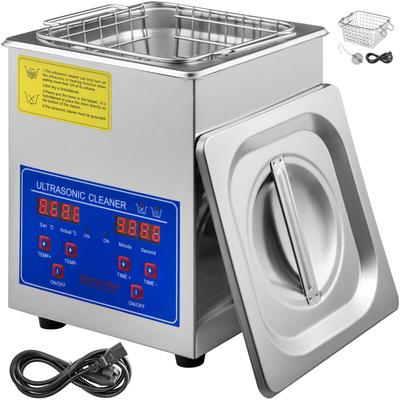 Mophorn 2L Ultraschallreiniger Edelstahl Digital Heater Timer Schmuck Reinigung Kommerzielle Image