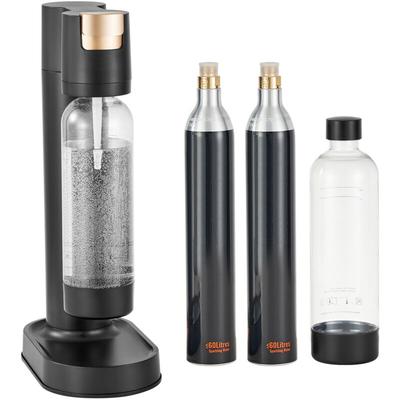 Mophorn - Sprudelwassergerät, Sodamaker-Maschine zum Sprudeln zu Hause, Sprudelwasser-Set mit 2