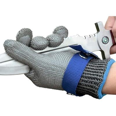 Anti-Schnitt-Handschuh iso-f Anti-Schnitt-Handschuh Edelstahl-Handschuh für Küchen-Metzger-Arbeiten Image