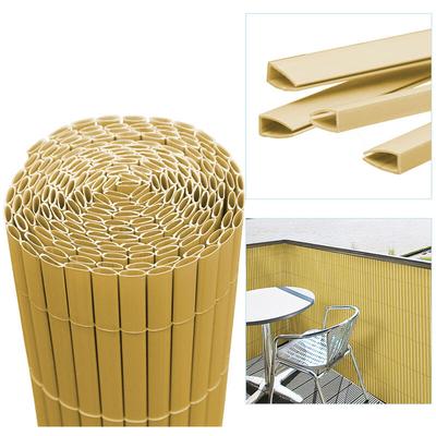 Pvc Sichtschutzmatte Sichtschutzzaun Sichtschutz für Zaun Balkon Windschutz Bambus 90x300cm - Hengda Image