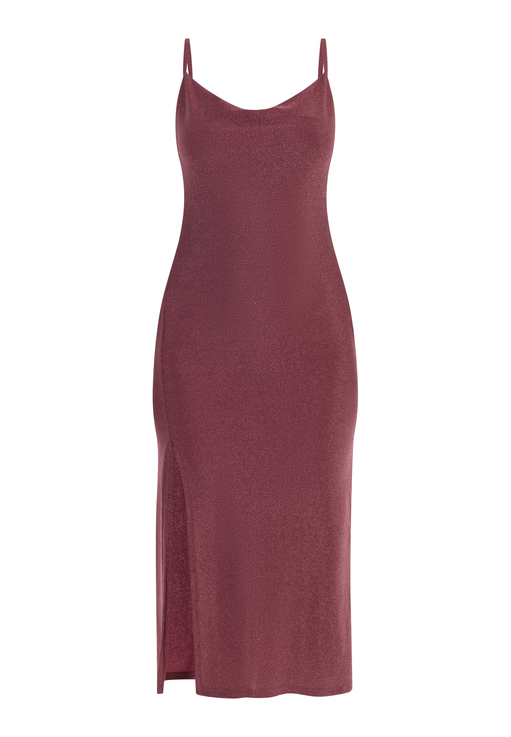 Mymo Trägerkleid midi Damen Rosa M/L