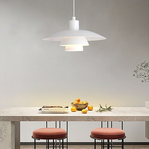 ph5 Pendelleuchte mit Glühbirnenfarbe moderne Pendelleuchte minimalistische UFO-Deckenbeleuchtung geeignet für Wohnzimmer Esszimmer Esszimmer 110V-220V Image