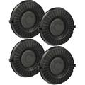 4x filtro a carboni attivi compatibile con Indesit h 161.2 ix - F057778, h 161.2 m (wh) - F057782,