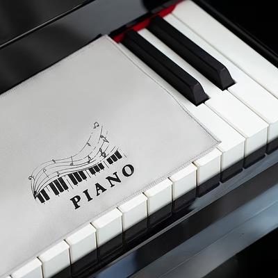 TEMU Dust Cover For Keyboard, Upright Electric Cover, Cloth For Keys, Universal Instrument Cover, Simple And . Image