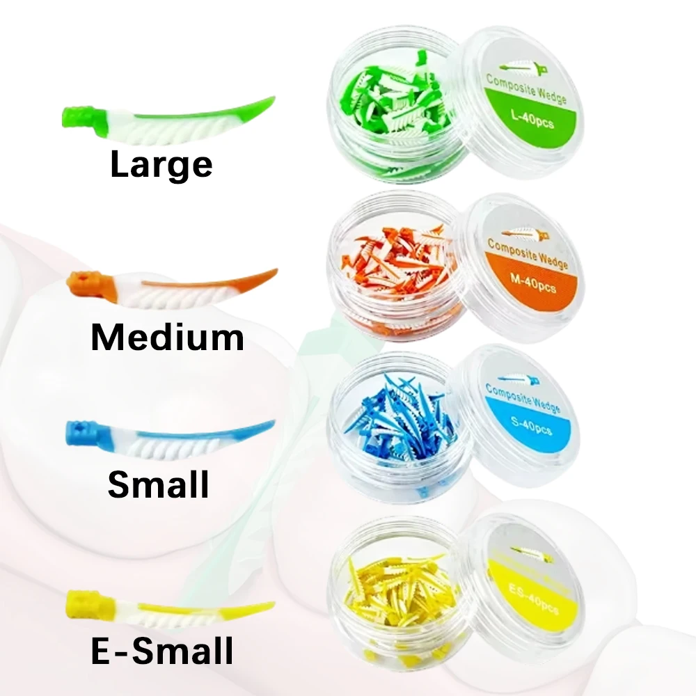 Dental Endo Strata Wedges Soft Cervical Seal Diastema Tooth Gap Composite Wedge Endodontics Matrix Image