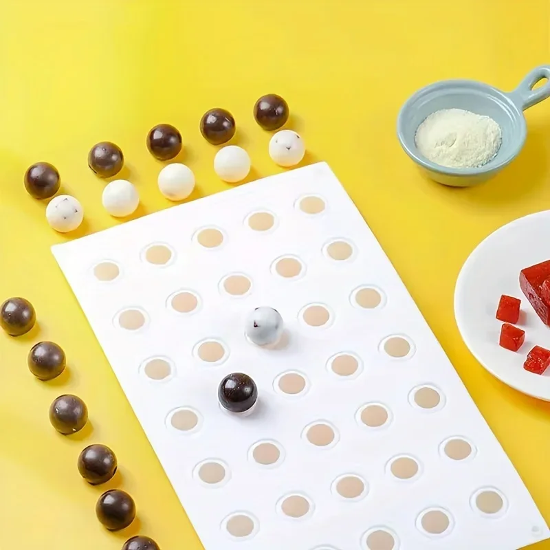 Silikonform Knödel Kuchen Dekoration Werkzeug Schokolade Eiswürfelform Herstellung Mousse Dessertform Image