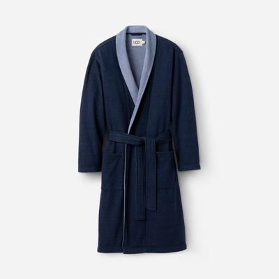 UGG ® Men's Robinson Fleece Robes in Blue/