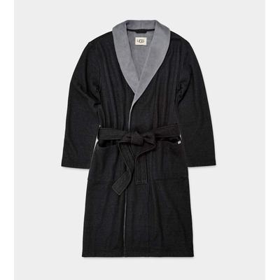 UGG ® Men's Robinson Robe Fleece Robes in Black/