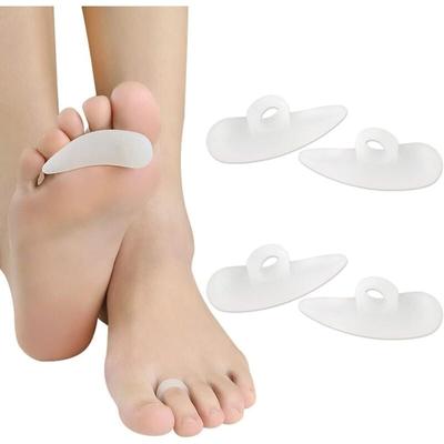 Shining House - Paar Zehenkorrektur-Pads, Gel-Pads zum Glätten von Hammerzehen, für Männer und Image