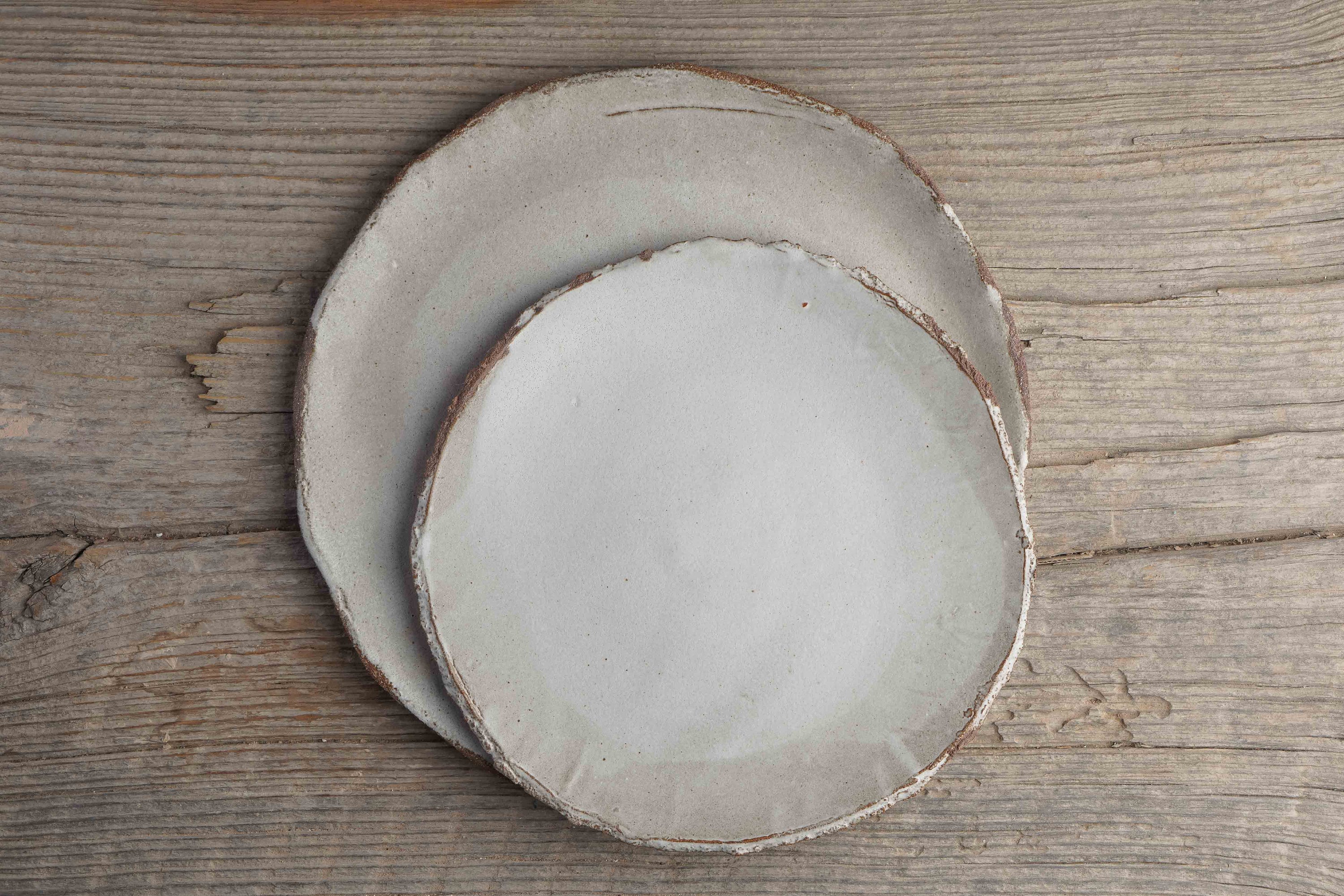 Piatti bianchi, piatti in ceramica, piatti da portata, piatti in ceramica, piatti in gres, set da tavola, piatti per insalata natalizia, piatti da por
