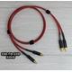 Set di cavi Hi-Fi Dual Stereo RCA - Cavo audio Mogami, RCA dorato, guaina intrecciata. Audio personalizzato, fatto a mano, Hi-Fi Home Stereo