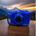 Fotocamera Digitale Nikon Diving Coolpix W100 (blu) Fotocamera anfibia