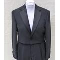 Mens Chest 38'' abito corto Upcycled Black dinner jacket tailcoat e pantalone