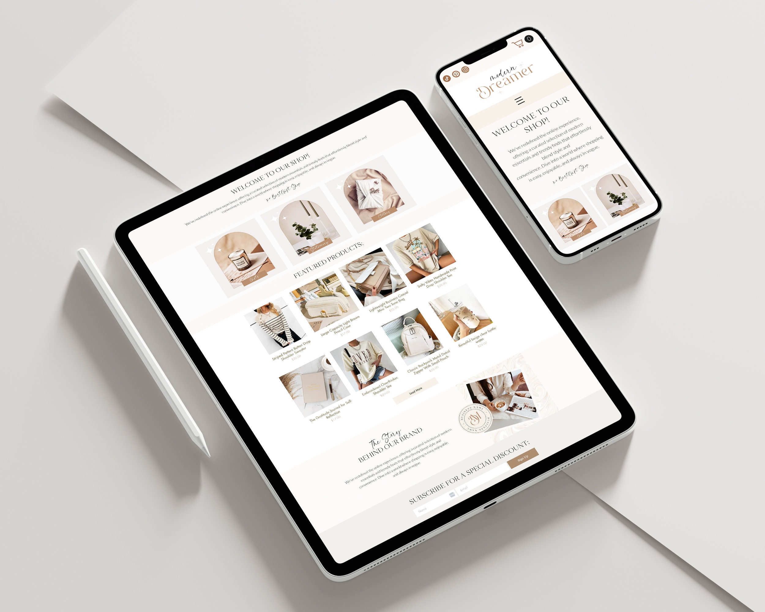 Modello di sito web e-commerce Wix, modello di sito web per boutique, tema Wix, modello e-commerce Wix, modello di negozio Wix, sito web Wix predefini