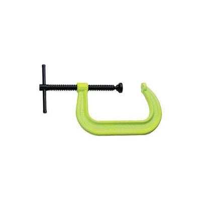 Wilton 400 SF Hi-Visibility Safety C-Clamps, Sliding Pin, 4 1/8 in Throat Depth (825-14303)