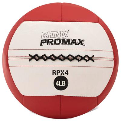 Champion Sports Rhino Promax Medicine Ball, 4 lb, Red (CSIRPX4)