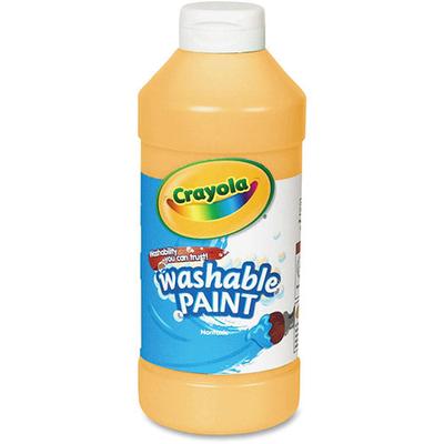 Crayola 542016033 Washable Paint, Squeeze Bottle, 16oz., Peach