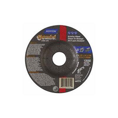 Norton Gemini Cut-Off Wheel, Type 27, 4-1/2 in dia, 1/4 in Thick, 5/8 in -11 Arbor (547-66252843594)