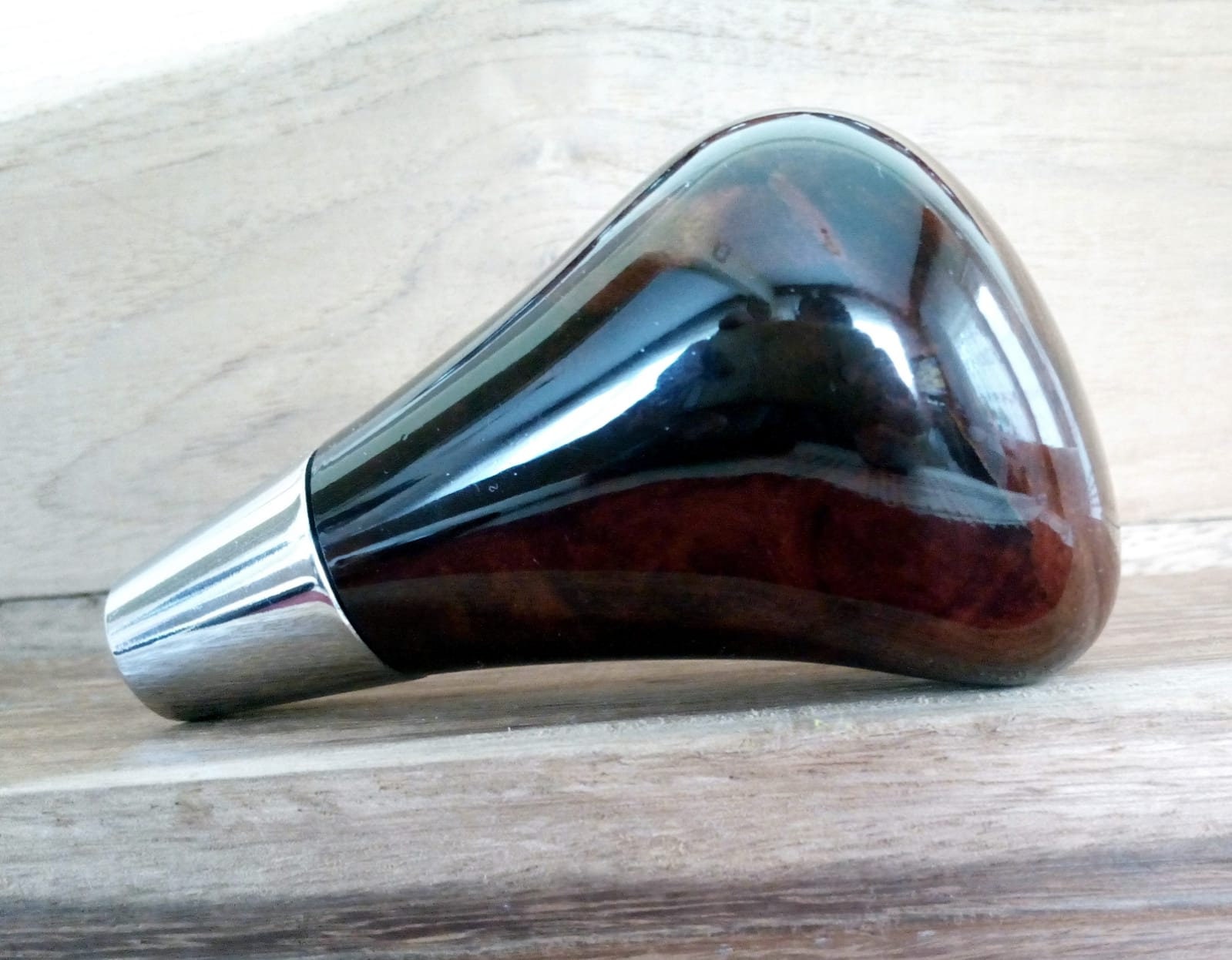Mercedes Benz (1994 - 2005) Noce Burl Wood Collet Tipo Custom Made Manopola del cambio per cambio automatico