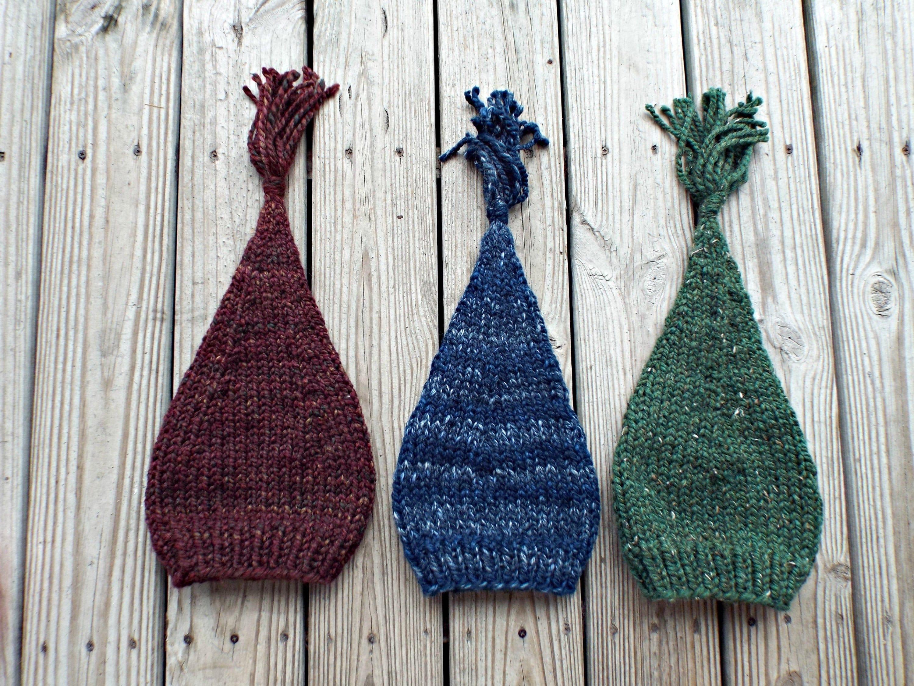 Modello per cappello da elfo, modello per cappello a maglia, modello per cappello lavorato a maglia, cappello da gnomo, cappello da donna, cappello da