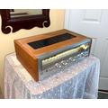 Bellissimo ricevitore stereo Pioneer 30 WPC SX-680 Vintage con finitura in legno di ciliegio personalizzata