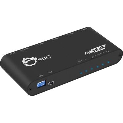 Siig 1X4 Hdmi 2.0 Splitter / Distribution Amplifier With Auto Video Scaling