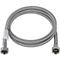 Certified Appliance Accessories Braided Stainless Steel Washing Machine Hose - 48
