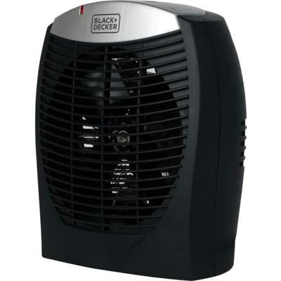 Black+Decker Bhde1706 1,500-Watt Electronic Heater Fan - Electric - Electric - 1500 W - 4 X Heat Settings - 1500 W
