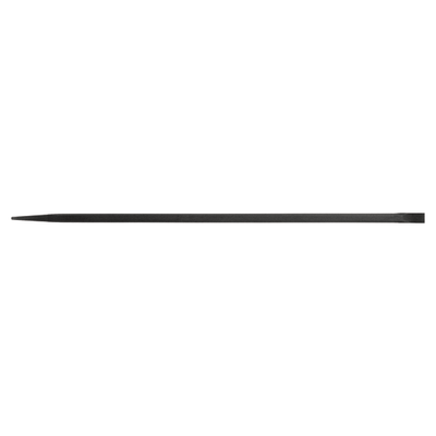 Mayhew Tools Line-Up Pry Bar, 24, 3/4, Offset Chisel/straight Tapered Point, Black Oxide