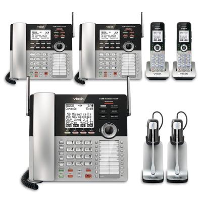 Vtech Cm18445 4-Line Small Business Office Phone System, 2 X 3 Bundle