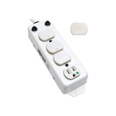 Tripp Lite Safe-It Ul 1363A Medical-Grade Power Strip For Patient-Care Vicinity 4 Hospital-Grade Outlets 15 Ftright-Angle Cord - Nema 5-15P-Hg - 4 X Nema 5-15R-Hg - 15 Ft Cord - 120 V Ac Voltage - 1800 W