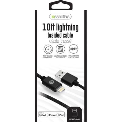Digipower Lightning/usb Data Transfer Cable - 10 Ft Lightning/usb Data Transfer Cable For Ipod, Ipad, Iphone - First End: Usb - Second End: Lightning