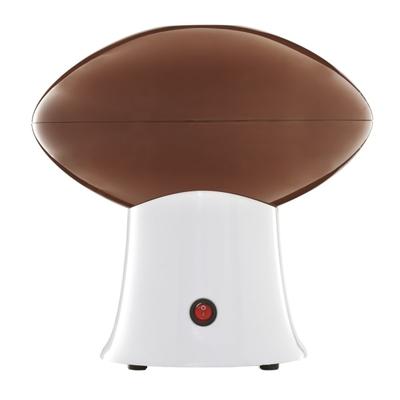 Brentwood Football 8-Cup Hot Air Popcorn Maker, 11-1/2"h X 7-1/4"w X 11-3/4"d, Brown/white