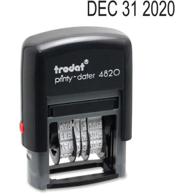 Trodat 4820 Self-Inking Stamp, Date Only, 3/8