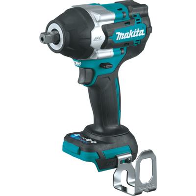 Makita Usa 18V Lxt Lithium-Ion Brushless Cordless 4-Speed Mid-Torque 1/2" Sq. Drive Impact Wrench With Detent Anvil, Blue