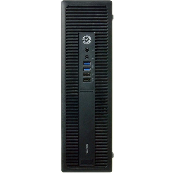 HEWLETT PACKARD CO HP ProDesk 600G2 Refurbished Desktop PC, Intel Core i3, 16GB Memory, 256GB Solid State Drive, Windows 10, RF610563