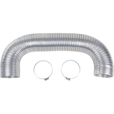 Certified Appliance Accessories Semi-Rigid Dryer Vent Duct, 8 Ft, For Dryer, 6"h, 96"l, Silver