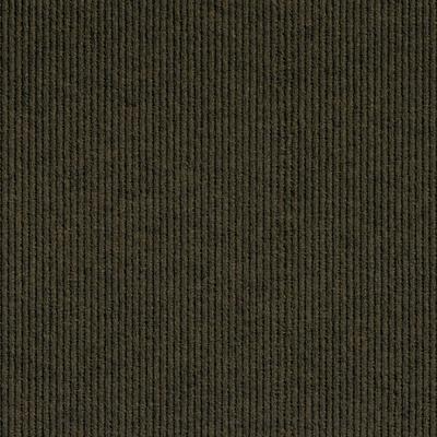 Foss Floors Mod Mat Rib Peel & Stick Carpet Tiles, 18" X 18", Mahogany, Set Of 10 Tiles