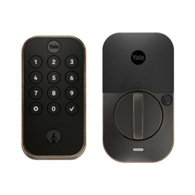 Yale Assure Yrd410-Wf1-0Bp - Door Lock - Smartphone App - Smart Lock - Keypad - Oil-Rubbed Bronze