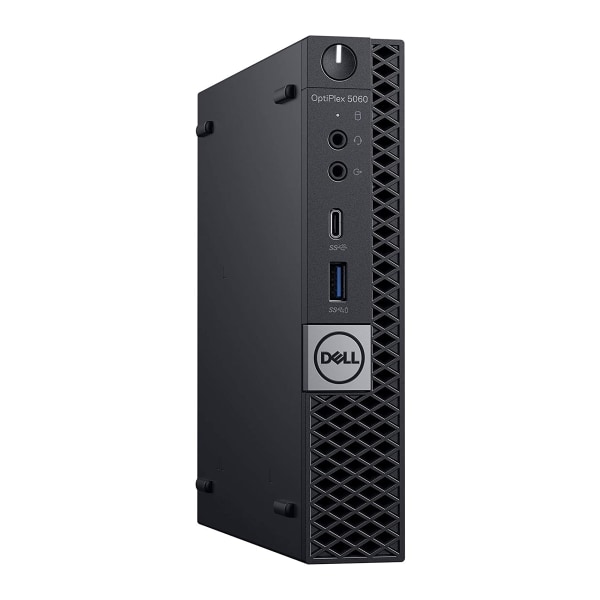Dell Optiplex 5060-MICRO Refurbished Desktop PC, Intel Core i5, 16GB Memory, 256GB Solid State Drive, Windows 11, J1-5060MA04
