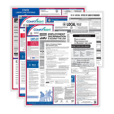 Complyright Federal (Bilingual), State And Local (English) Labor Law 1-Year Poster Service, Alabama