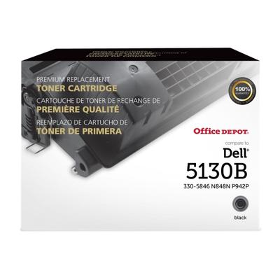Office Depot Brand Remanufactured High-Yield Black Toner Cartridge Replacement For Dell D5130, Odd5130B